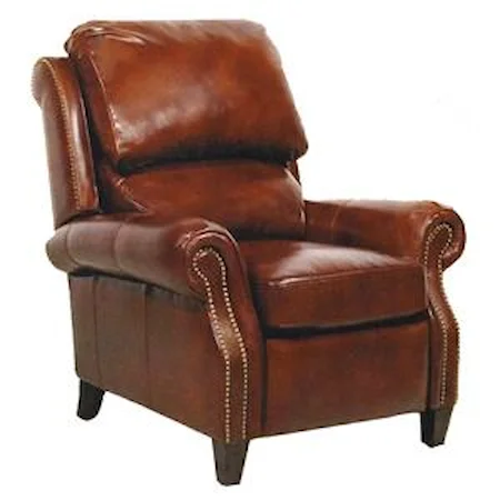 Churchill II Recliner with Casual and Traditional Furniture Style